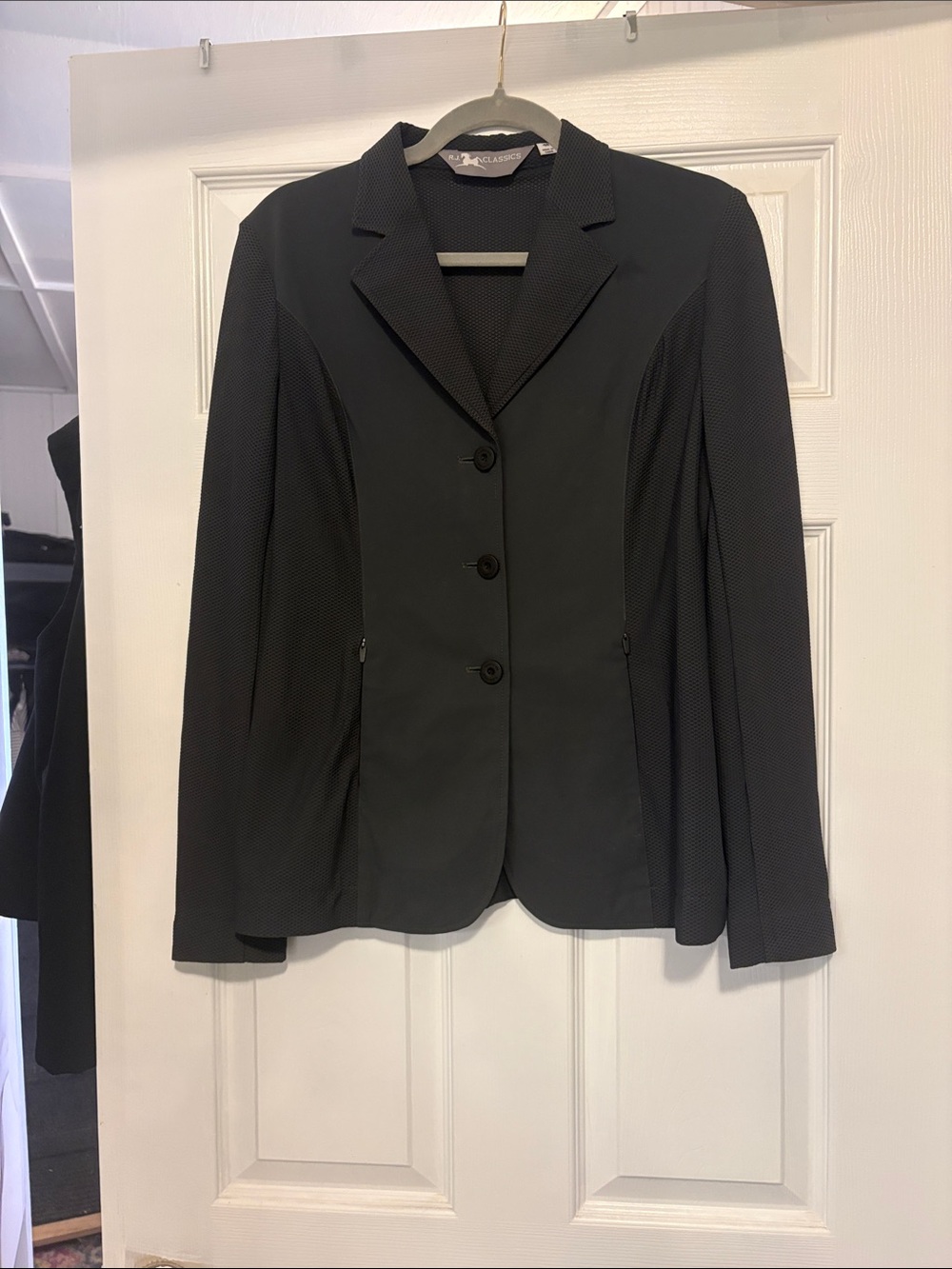 RJ CLASSIC Evo Mesh Ladies Show Coat Size 4R DARK GREY. EXCELLENT CONDITION!